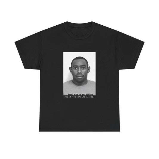 Tyler The Creator, 2014 Rapper Mugshot Tee