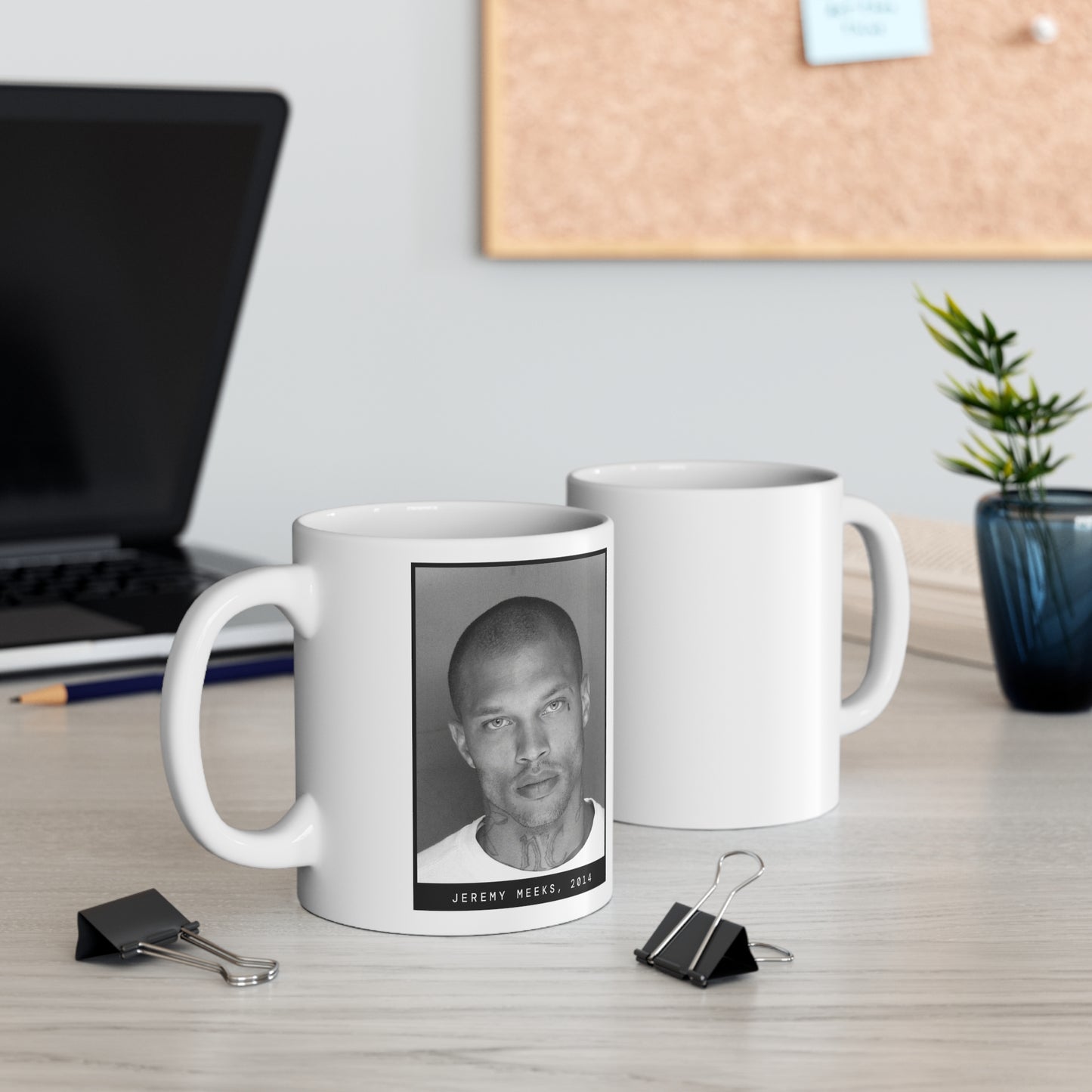 Jeremy Meeks, taza de fotografía policial de 2014