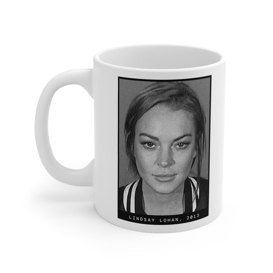 Lindsay Lohan, actriz de 2013, foto policial