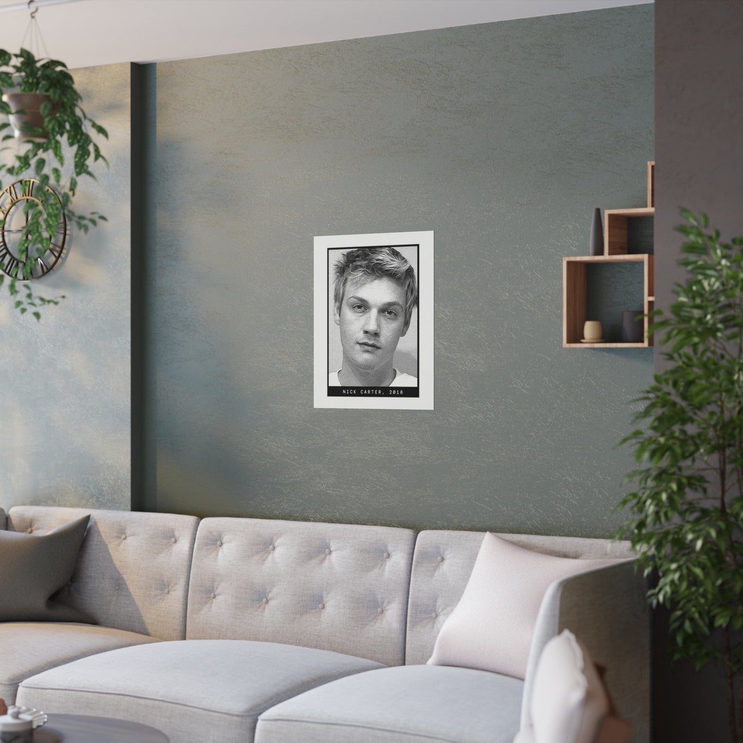 Nick Carter, 2016 Singer Mugshot Poster