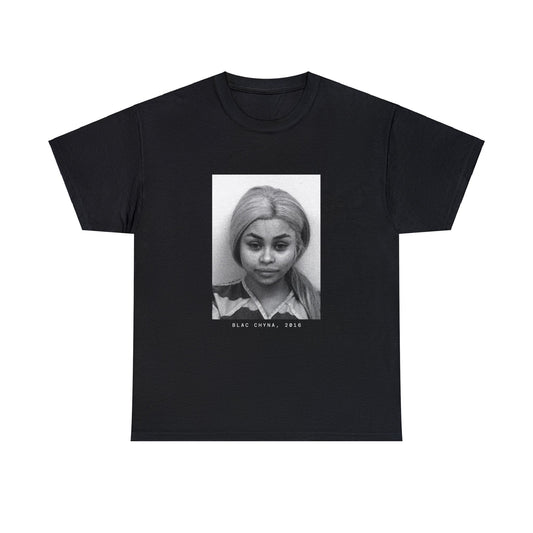 Camiseta con foto policial de celebridades de Blac Chyna, 2016