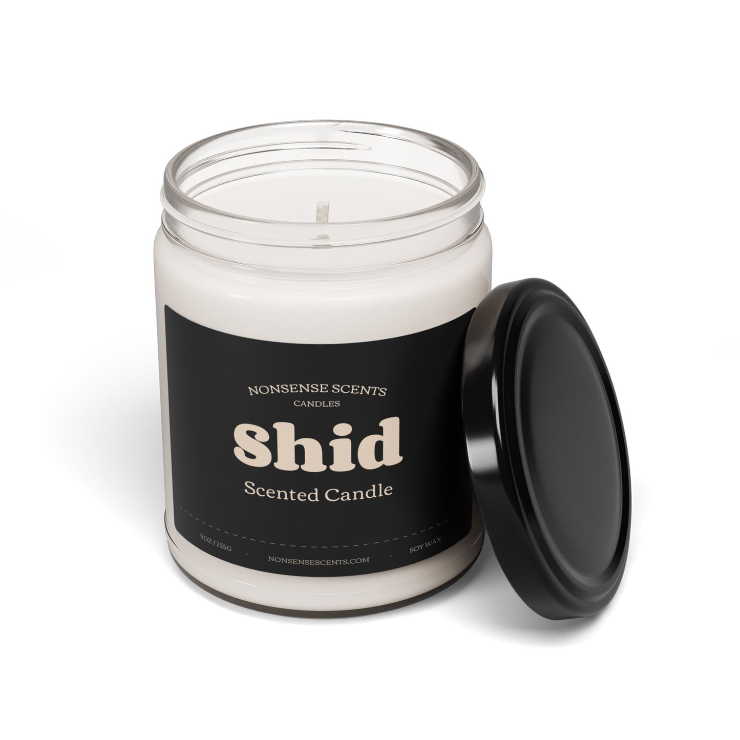 Shid Scented Candle - Funny Farm Gag Gift Candle by Nonsense Scents