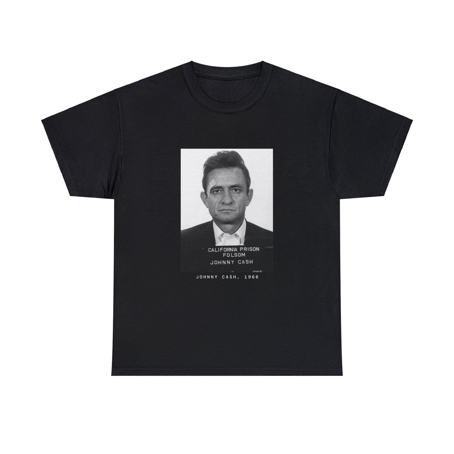 Johnny Cash, 1966 Singer Mugshot Tee