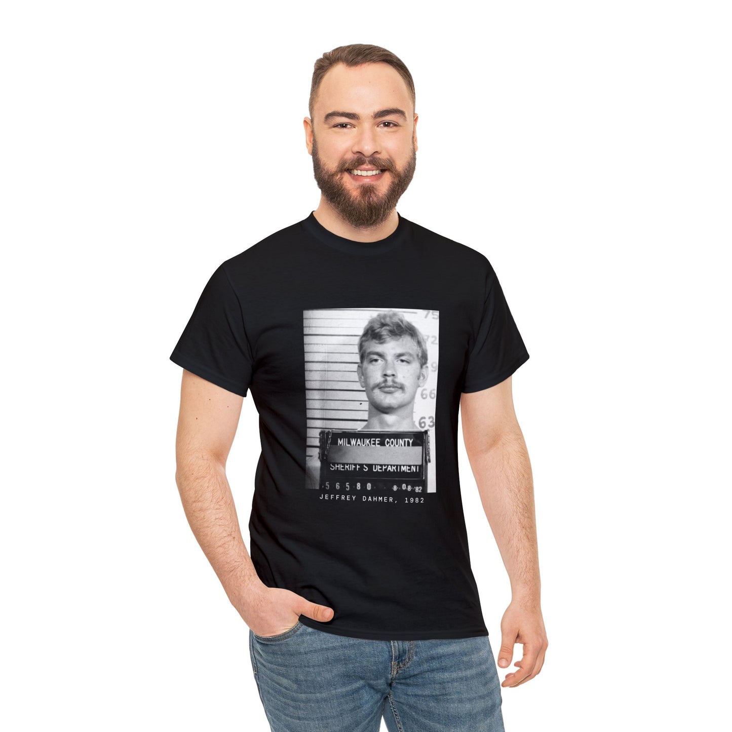 Jeffrey Dahmer, 1982 Serial Killer Mugshot Tee