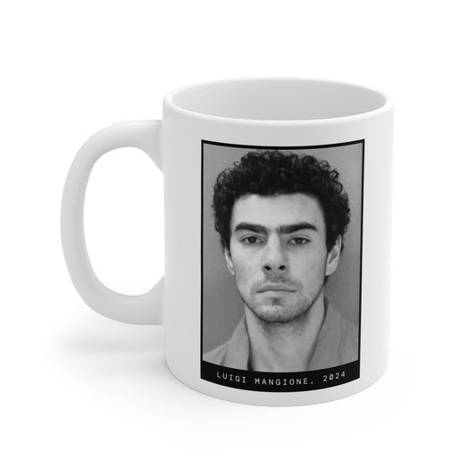 Luigi Mangione, 2024 Mugshot Mug