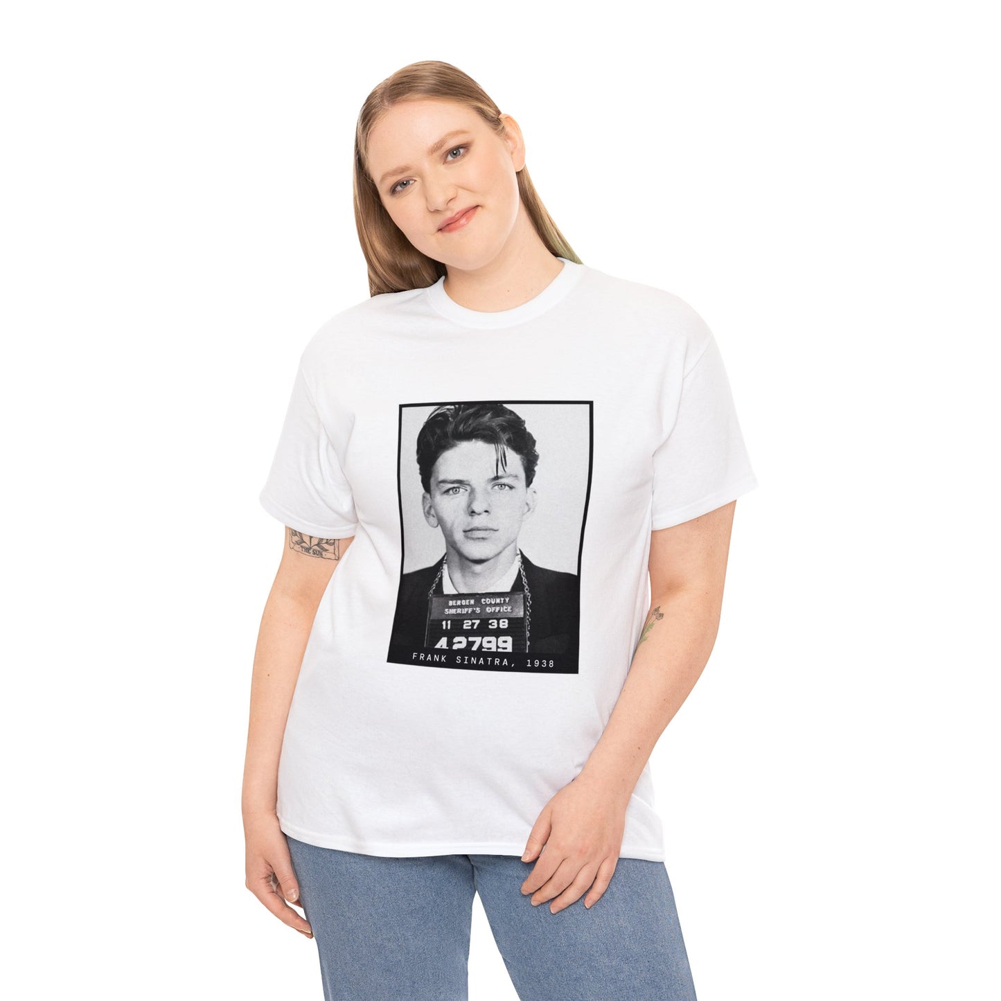 Frank Sinatra, 1938 Singer Mugshot Tee