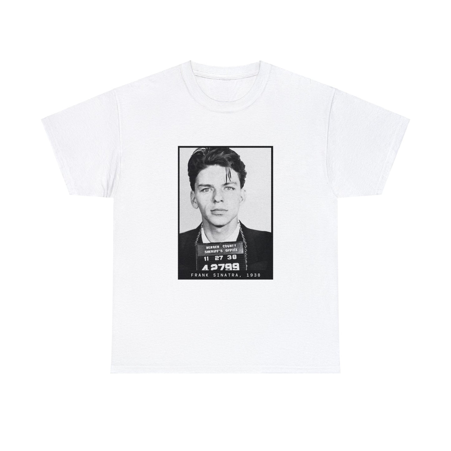 Frank Sinatra, 1938 Singer Mugshot Tee
