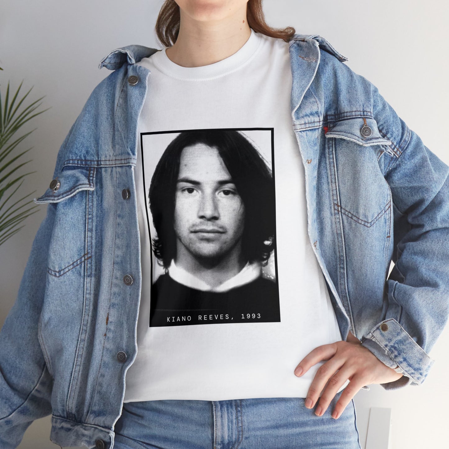 Kiano Reeves, camiseta Mugshot del actor de 1993