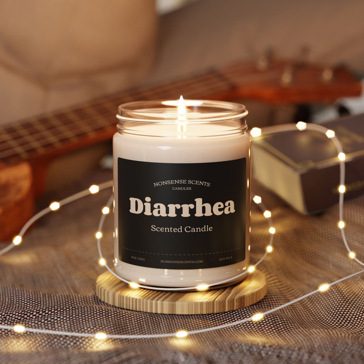 Diarrhea Scented Candle - Funny Gag Gift Candle by Nonsense Scents