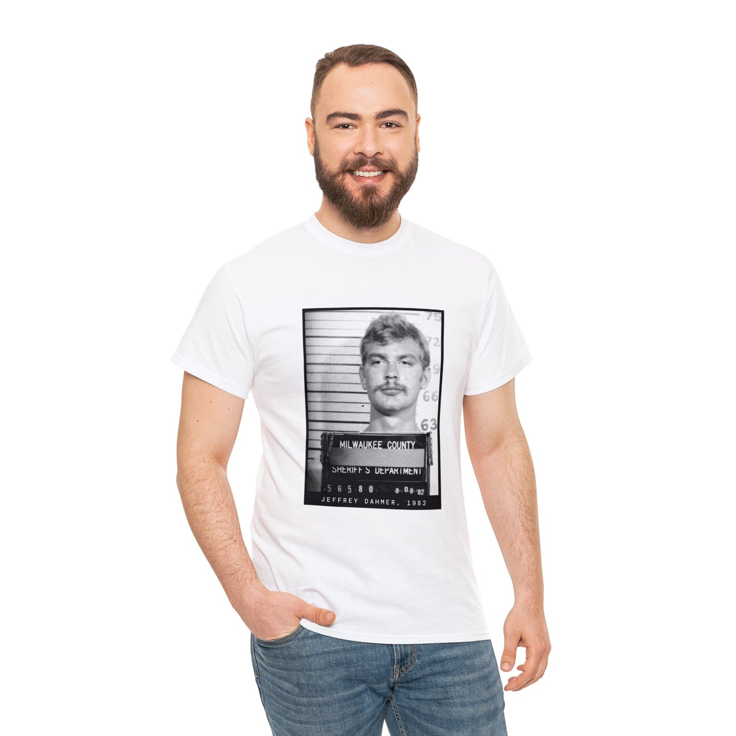 Jeffrey Dahmer, 1982 Serial Killer Mugshot Tee