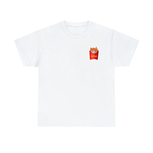 Camiseta con comida Marlboro, cigarrillos de comida rápida