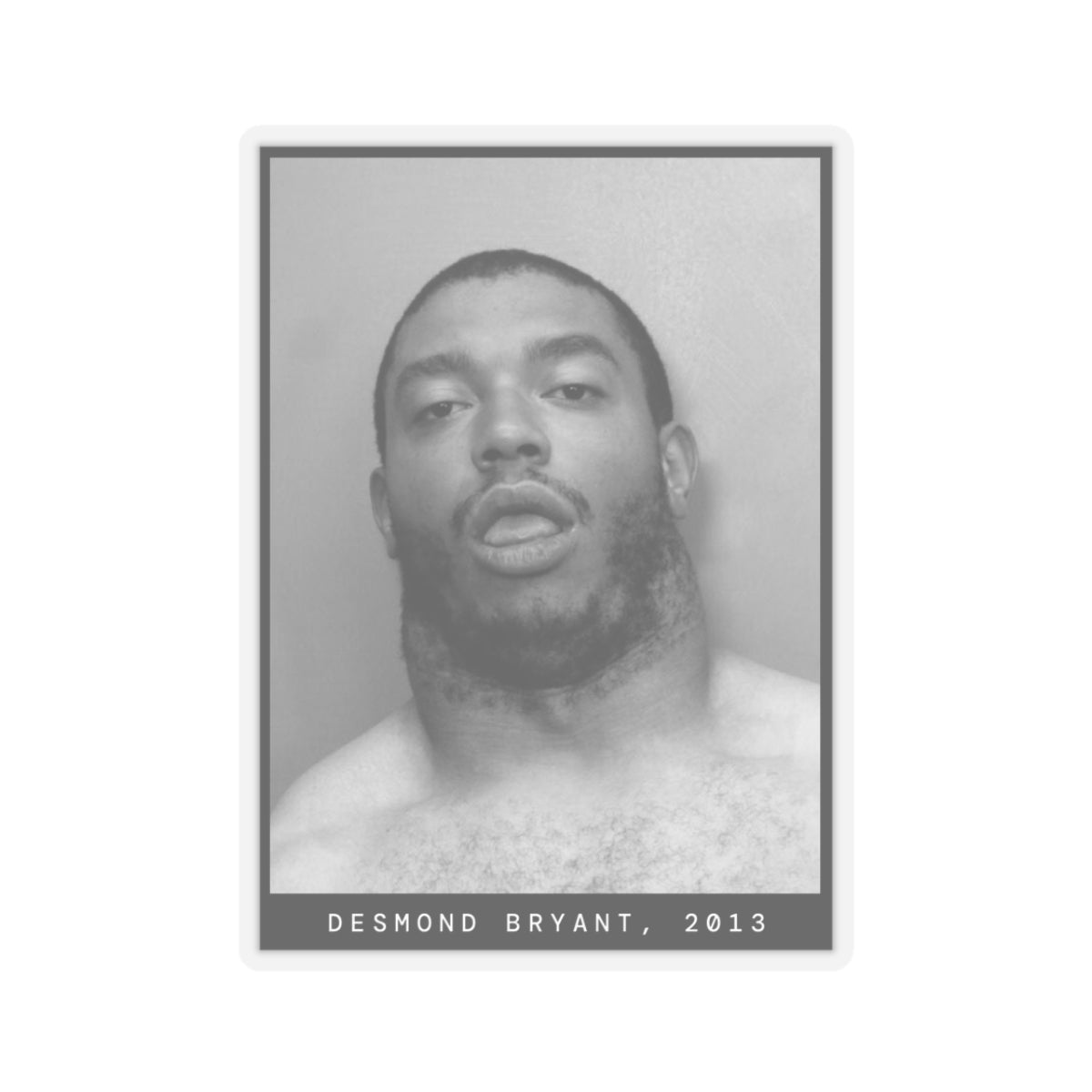 Desmond Bryant, 2013 Athlete Mugshot Sticker