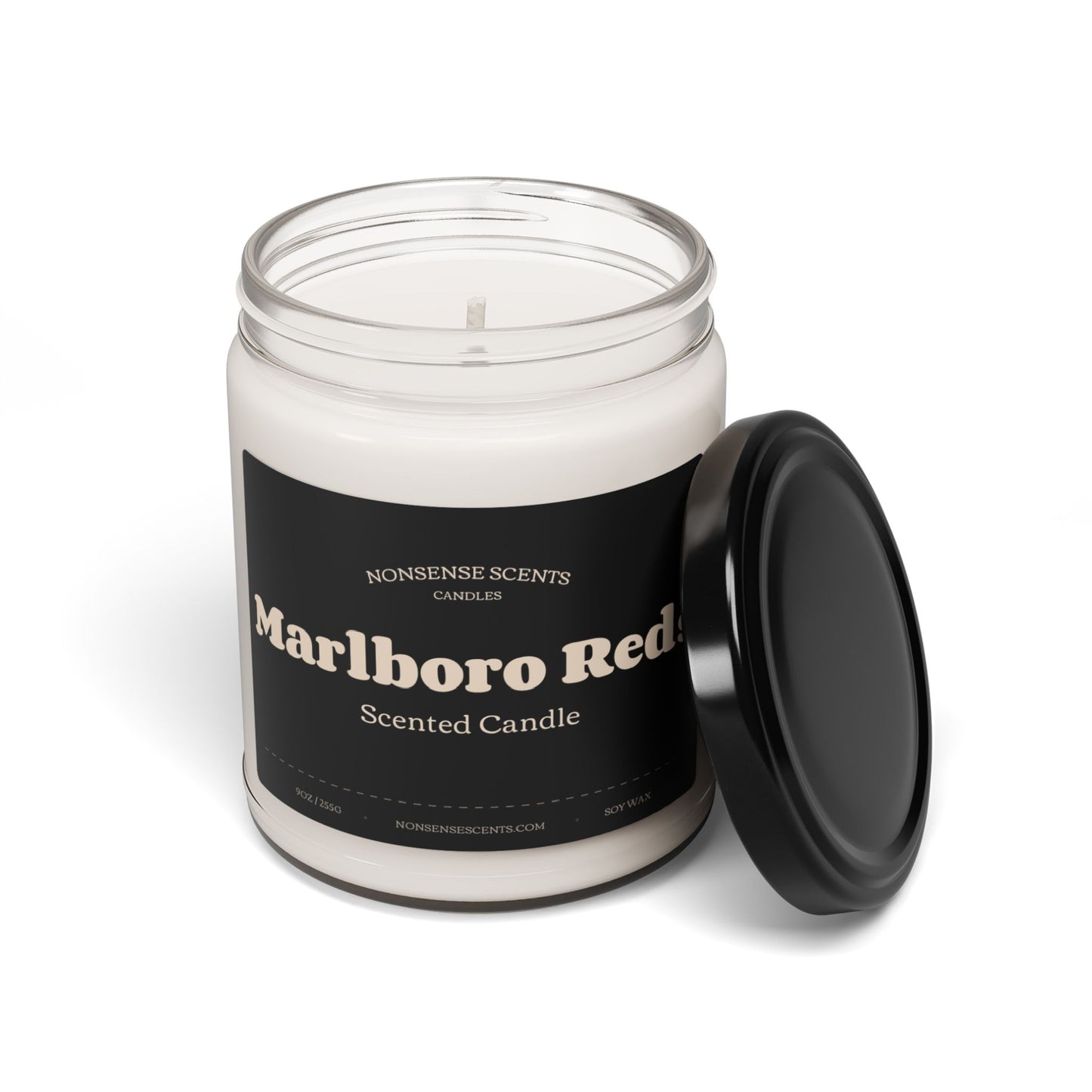 Marlboro Reds Scented Candle - Funny Gag Gift Candle by Nonsense Scents