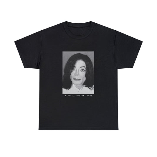 Michael Jackson, 2003 Singer Mugshot Tee