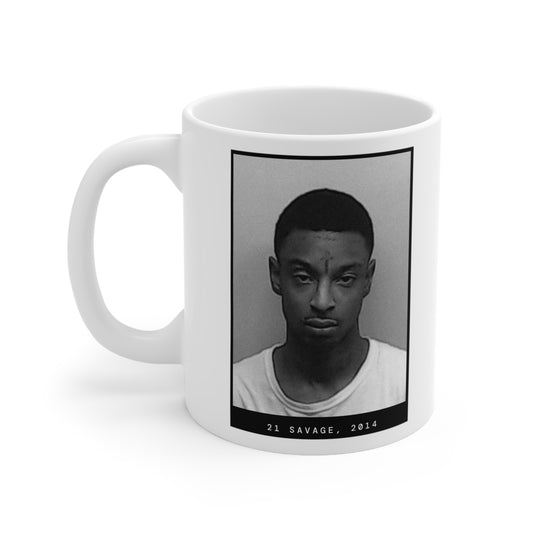 21 Savage, 2014 Rapper Mugshot Mug