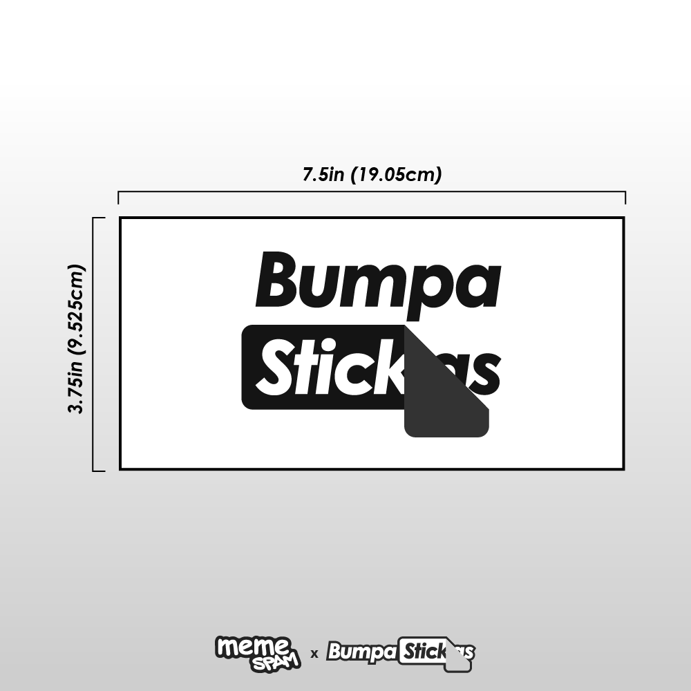 Locally Hated Sticker Decal Red | Easy Peel & Stick | Funny Meme Bumper Sticker