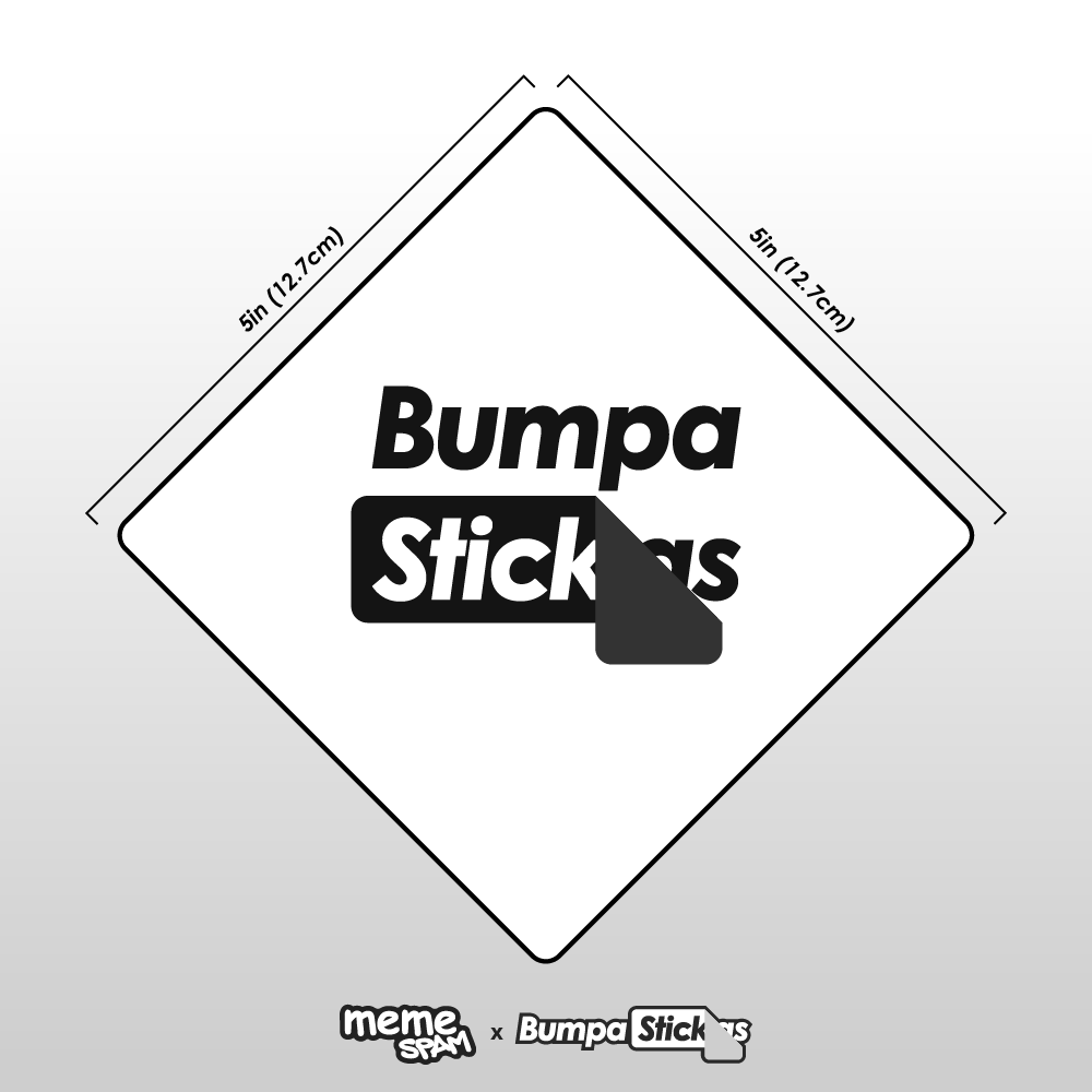 Old Bitch On Board Sticker Decal | Easy Peel & Stick | Funny Meme Bumper Sticker