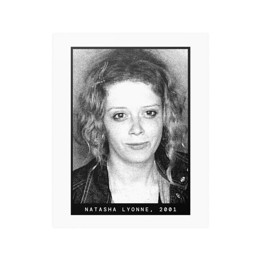 Póster de la foto policial de una celebridad de 2001, Natasha Lyonne