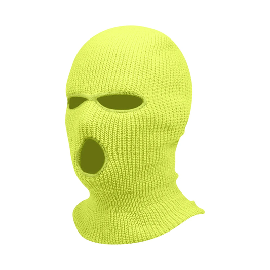 Hyper Lime Skimask Balaclava