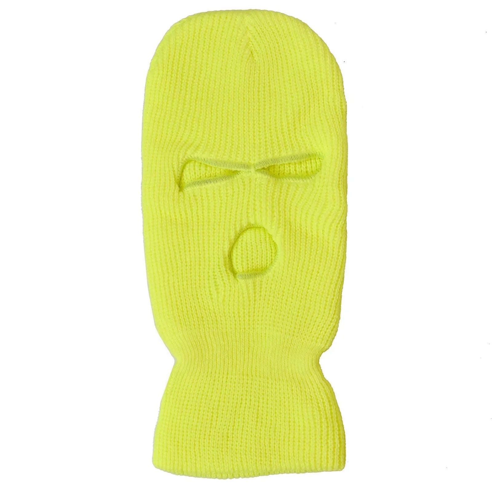 Hyper Lime Ski Mask Balaclava