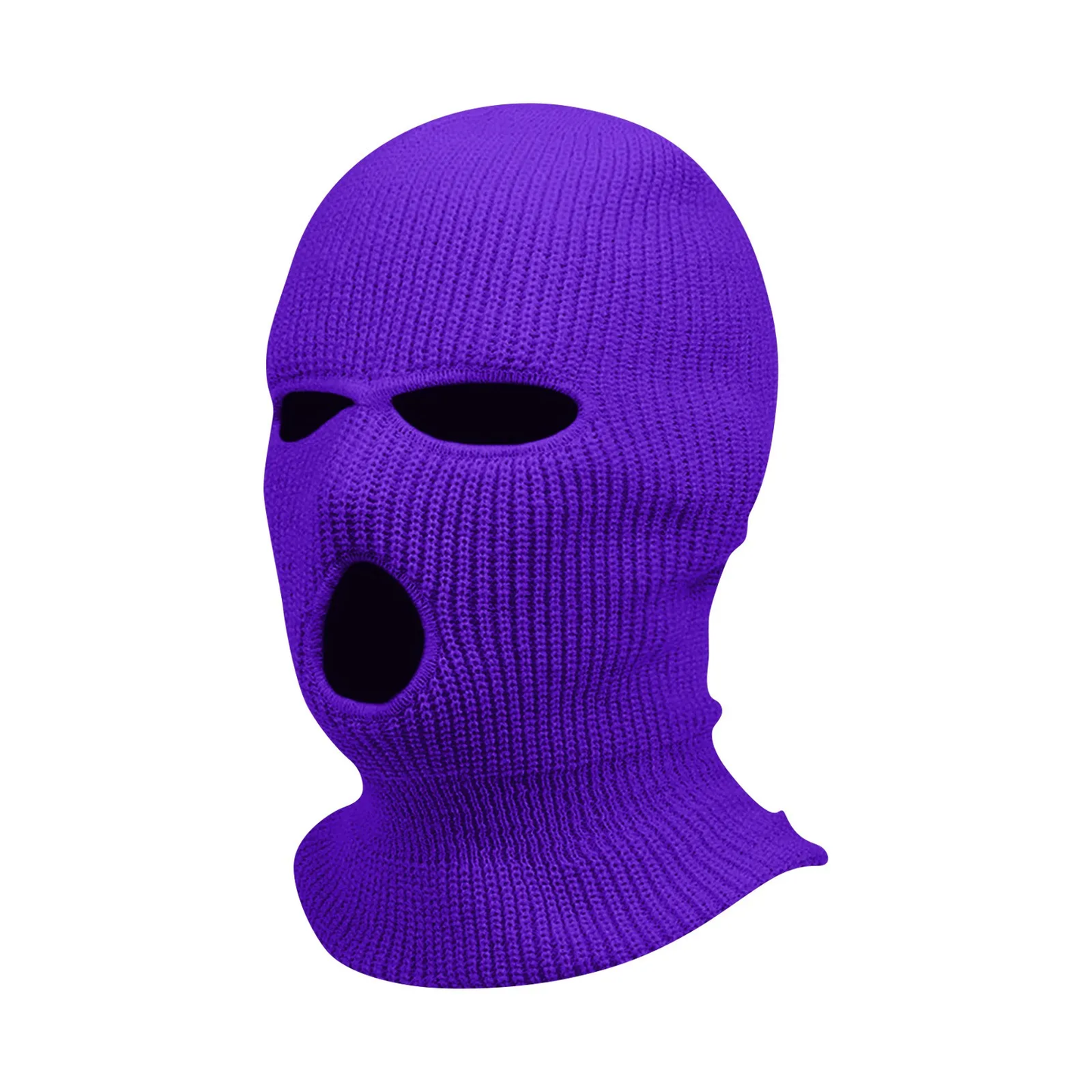 Hyper Purple Ski Mask Balaclava