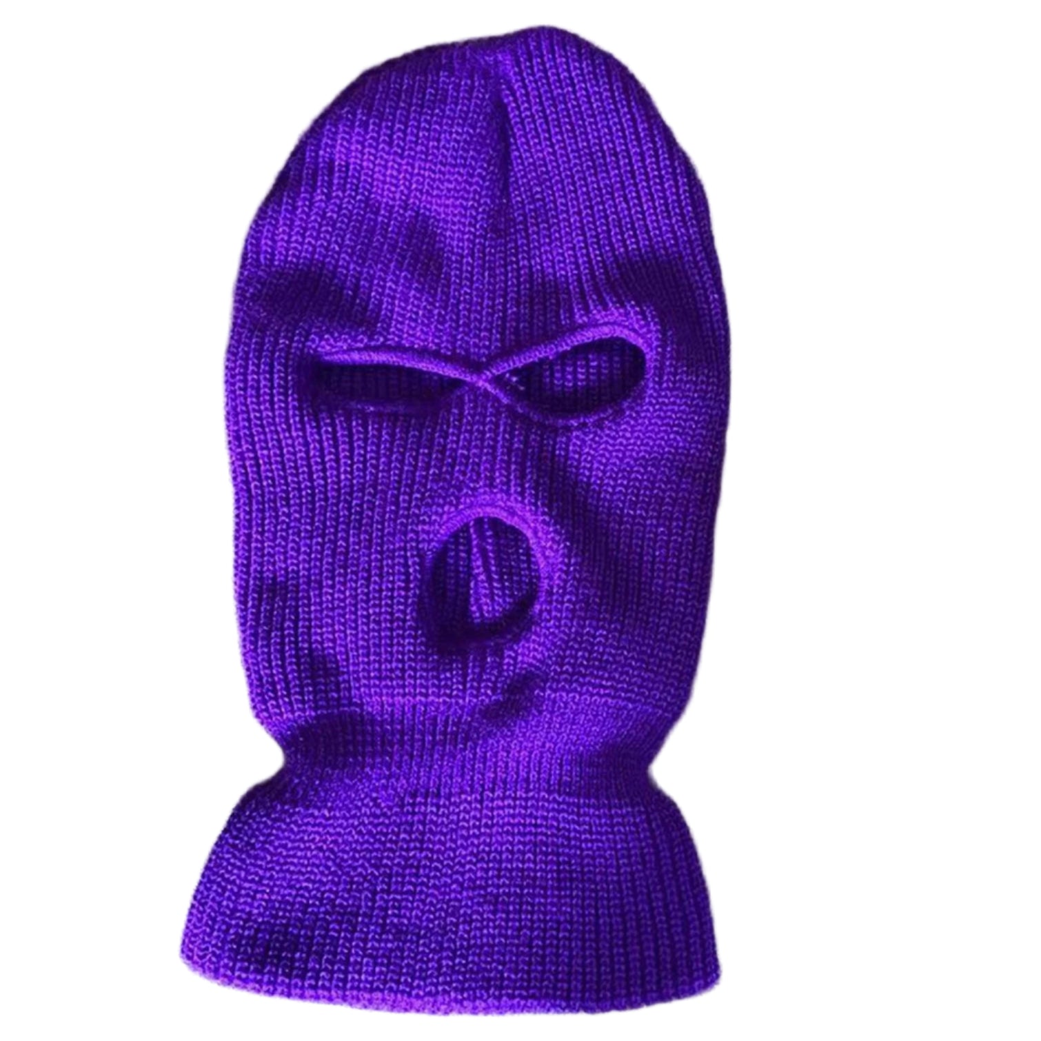 Hyper Purple Ski Mask Balaclava